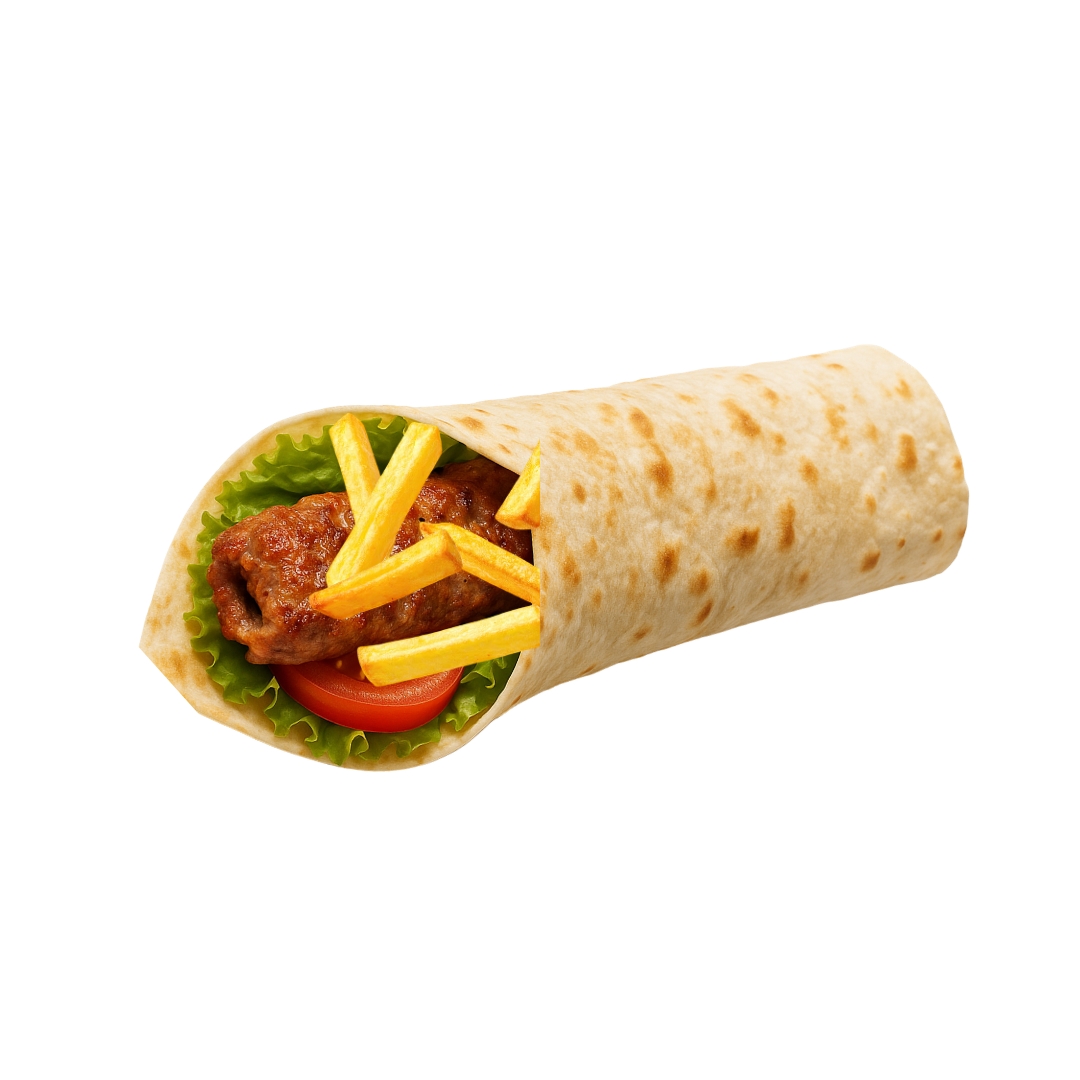Durum z frytkami